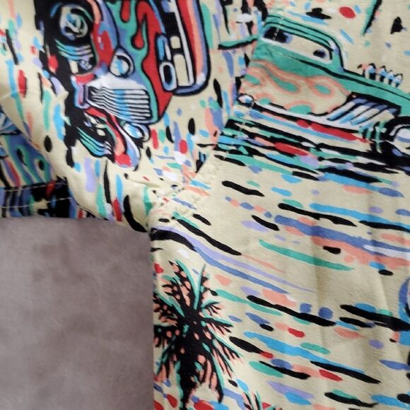 ART OF EDDY REYN SPOONER | MEDIUM MEN'S VTG SHORT SLEEVE HAWAIIAN SHIRT - Picture 14 of 15